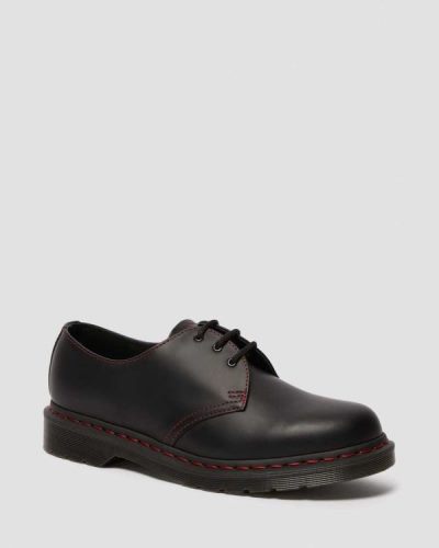 Tenis Oxford Dr Martens 1461 Contrast Stitch Smooth Cuero Para Mujer DR8295T